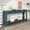 Dark Blue, variant on Solid Wood Console Table With 4 Drawers And 1 Bottom Shelf For Entryway, Hallway, Easy Assembly, 63 Inch Long Sofa Table, Navy