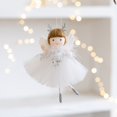 thumbnail image 4 of Wonderland Angel Doll Ornament Weaving Christmas Tree Decoration Fall Wedding Birthday Halloween Thanksgiving Christmas Holiday Decor, 4 of 6