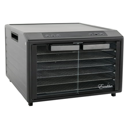 Excalibur 6 Tray Select Digital Dehydrator, in Stainless Steel (DH06SCSS13)
