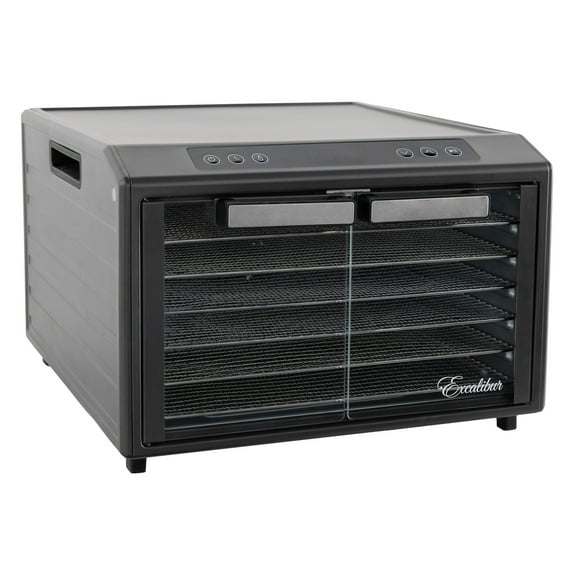 Excalibur 6 Tray Select Digital Dehydrator, in Stainless Steel (DH06SCSS13)