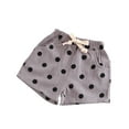 thumbnail image 2 of WUANDIXFA Toddler Girls Ruffle Polka Dot Shorts for 2-9 Years, Baby Girl Cotton Pull-On Casual Summer Daily Bottom Clothes,Grey,3-4 Years, 2 of 4