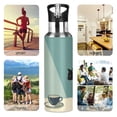 thumbnail image 7 of Yayeee 20oz Insulated Water Bottle Double Wall Stainless Steel with Flip Straw Lid, Black Cat, 7 of 7