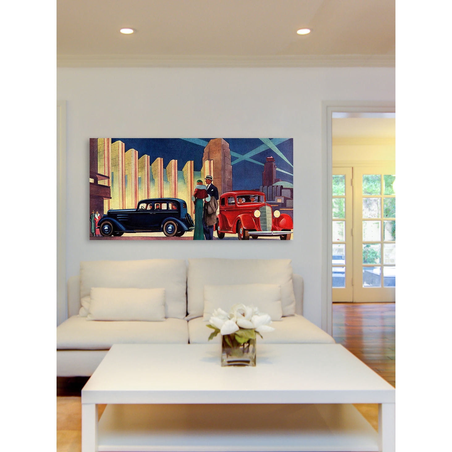 Marmont Hill The Big Night Graphic Art on Wrapped Canvas