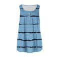 thumbnail image 4 of Aloohaidyvio Tank Tops for Women,Womens Plus Size Tummy Tank Tops,2024 Summer Striped Buttons Tank Tops,Workout Basic Tops, 4 of 4