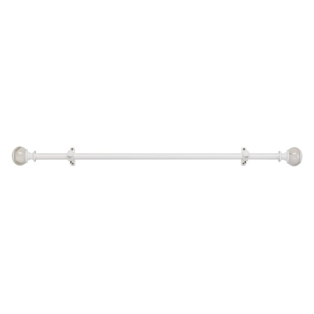 Camino Decorative Rod & Finial Estate White 66-120