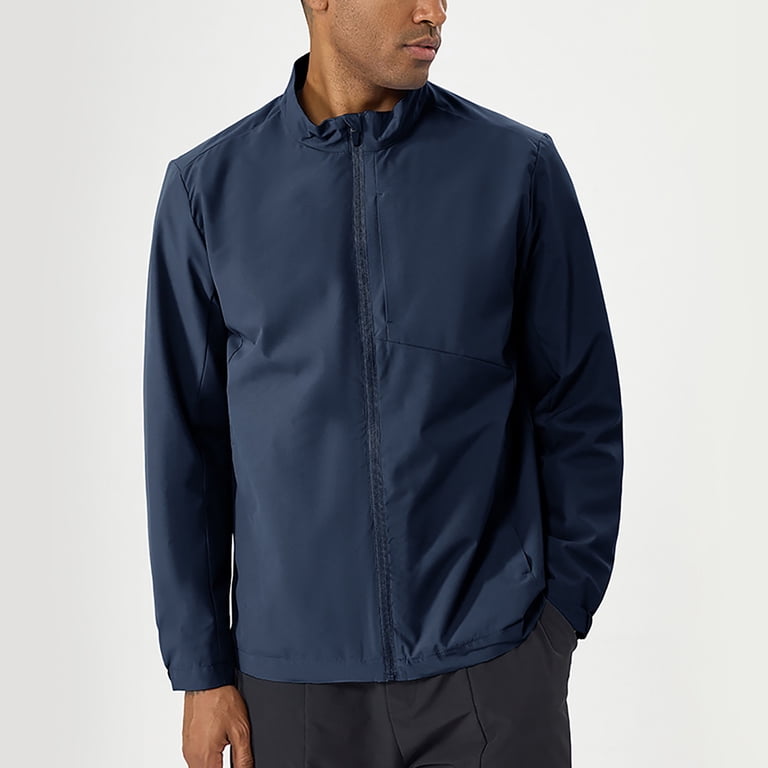 Zpanxa Men's Water Repellent Outdoor Jacket Lightweight Windproof