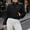 #0414-Black, variant on Women's Plain Lightweight Athletic Jacket Winter Long-Sleeved Sports Mesh Cardigan With Zipper Pockets