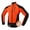 Orange, variant on Elowen Cycle Jersey Jersey Men Cycle Jacket Waterproof Windproof Thermal Fleece Bike Jersey Riding Running Autumn Winter Jacket Coat