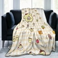 thumbnail image 7 of Gudetama Fleece Blanket Super Soft Cozy Throw Blanket 40"X30", Lightweight Fuzzy Comfy Flannel Blanket Warm Plush Throw Blankets For Couch, Sofa, Bed, 7 of 7