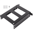 thumbnail image 3 of 2X PCI Slot 2.5Inch IDE//SSD/HDD Rear Panel Mount Bracket Hard Drive Adapter Tray with Half-Height Profile Bracket,2 x Half-height PCI card slot 2.5-inch hard disk bracket,Black, 3 of 8