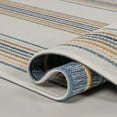 thumbnail image 6 of JONATHAN Y SAVANNAH 5 x 8 Area Rug, Argo Nautical Stripe Machine-Washable Reversible - Navy/Cream, SVH101A-5, 6 of 7