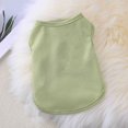thumbnail image 6 of Pebbuoy Pet Vest Comfortable Soft Dog Sweatshirt Fashionable Solid Color Cat Sleeveless T-shirt for Spring Summer, 6 of 7