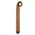 thumbnail image 5 of Jacob Alexander Men's Solid Color 1.5 inch Width Ultra Skinny Neck Tie - Copper Sundial, 5 of 8