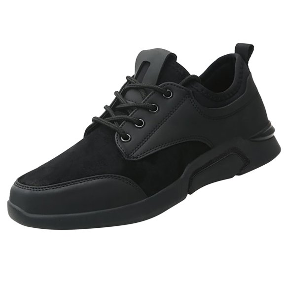 Ketyyh-chn99 Slip On Shoes Mens 2024 Comfortable Breathable Board Fashion Casual Solid Lace Up Oxfords Leather Shoes Male Business Shoes C,8