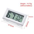 Mini Digital Indoor Temperature Hygrometer Sensor LCD Temperature