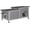 Gray, variant on Aivituvin 39.1" Cat House Outdoor Feral Cat Shelter Weatherproof Cat Condo for Winter 2 Rooms