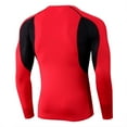 thumbnail image 2 of KTMKH Men's Breathable Sports Winter Underwear Base Layer Topstight-fitting Long-sleeved Quick-Drying Fitness Top, 2 of 7