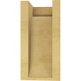 thumbnail image 4 of 5"W x 5"D x 10"H Wide Del Monte Rough Cedar Woodgrain TimberThane Corbel, Primed Tan, 4 of 6