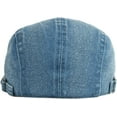 thumbnail image 4 of CoCopeaunts Newsboy Cap Spring Autumn Hat for Men Women Adjustable Ivy Cap Beret Hat Male Female Denim Cabbie Hat, 4 of 7