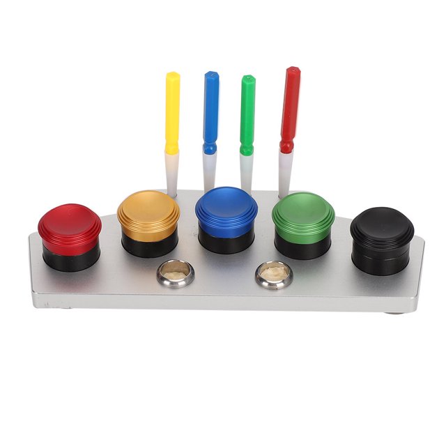 Watch Oiler Watch Oiler Set Watchmakers Oil Cup Oiler Pen Watch Repairing Oiler Metal Watch Oiler Watch Oil Dip Tool Watch Repairing Accessory For WatchmakersWatch Oiler 4pcs Watch