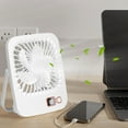 thumbnail image 3 of Portable Wall/Magnetic/Standing Fan with 3D Wind Supply, USB Rechargeable, Multiple Speeds, Multi-Use for Travel, Home, Office, and Bedroom, 3 of 5
