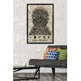 thumbnail image 2 of Game of Thrones - Iron Throne Wall Poster, 22.375" x 34", Framed, 2 of 5