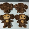thumbnail image 4 of New Russia Anime Cheburashka Plush Doll Big Eyes Monkey Чебурашка Stuffed Plushie Toys Lovely Appease Pillow For Kids Gifts, 4 of 4