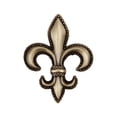 thumbnail image 2 of Acorn Manufacturing DQDGP Artisan Collection Fleur - De - Lis Knob, Museum Gold, 2 of 3
