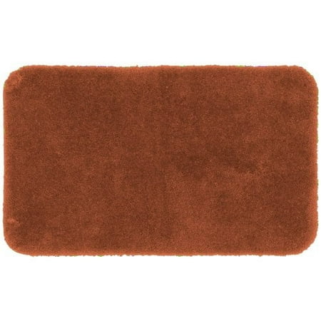 UPC 042694001222 product image for royale cinnamon orange plush nylon bath rug (21