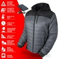 thumbnail image 4 of ActionHeat 5V Men's Pocono Insulated Heated Jacket 3XL, 4 of 5