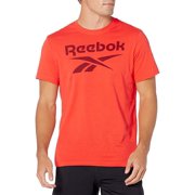 Reebok Mens Stacked Logo Tee