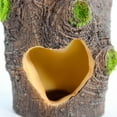 thumbnail image 6 of Penn-Plax Aqua-Flora Aquarium Living Resin Decoration with Embedded Glosso Plant Seeds – Tree Base, Multicolor, 6 of 8