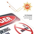 thumbnail image 6 of Danger No Smoking Or Open Flames Within 50 Feet Sign, OSHA Danger Sign,, 6 of 8