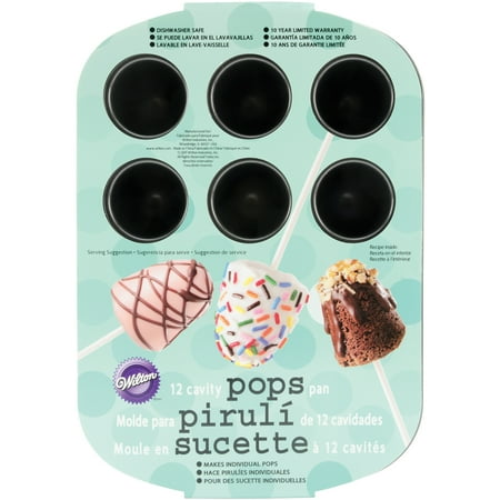 Wilton 12 Cavity Cake Pops Pan Round 2105 0365 Walmartcom