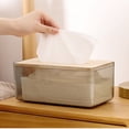 thumbnail image 4 of Soporte para caja de pañuelos, soporte para caja de pañuelos, soporte para caja de pañuelos transparente, estándares líderes en la industria, 4 of 5