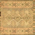thumbnail image 1 of Ahgly Company Indoor Square Southwestern Brown Country Area Rugs, 7' Square, 1 of 4