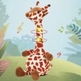 thumbnail image 2 of Twisting Giraffe Electric Doll Learn To Speak Giraffe Twisting Giraffe Electric Doll Soft Plush Toy Learn To Speak Sing Dance Voice Repeat Animal Novelty Toy Children Gifts, 2 of 8