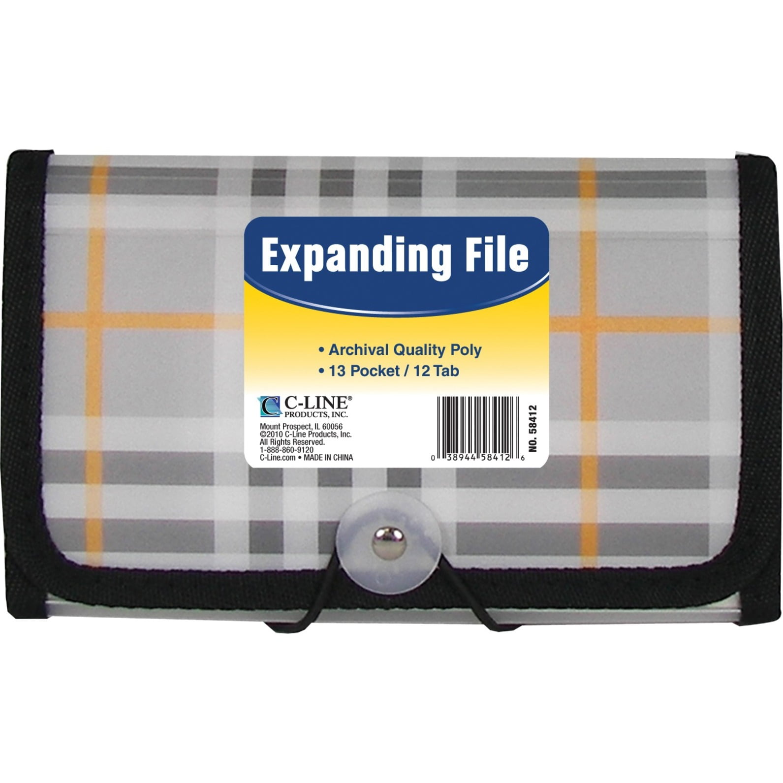 C-Line 13-Pocket Expanding File