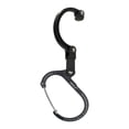 thumbnail image 3 of Gear Aid Heroclip Medium Hybrid Camping Gear Clip - Stealth Black, 3 of 13