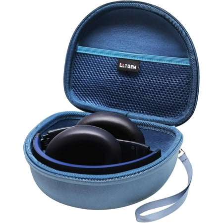 Headphone Case Compatible with Beats Studio Pro/Solo 4 / Studio 3 / Solo 3 / Picun B8 / BERIBES/JLab JBuds Lux ANC Wireless Bluetooth Noise Cancelling Headphones, Blue(Case Only)