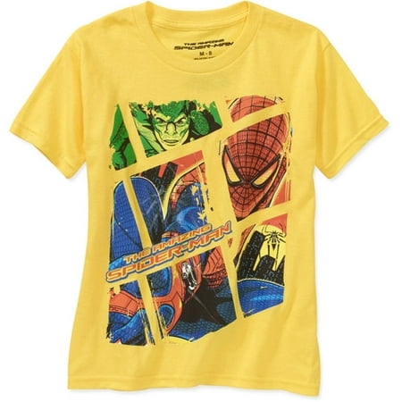 ONLINE - Boys Spiderman Squared Up Graphic Tee - Walmart.com