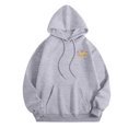 thumbnail image 4 of WEAIXIMIUNG Robe Sweat à Manches Courtes pour Femmes Col Rond Décontracté avec Poche Imprimé Lettres Anglaises, 4 of 5