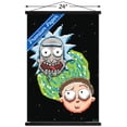 thumbnail image 3 of Rick And Morty - Video Game Wall Poster with Wooden Magnetic Frame, 22.375" x 34", 3 of 5