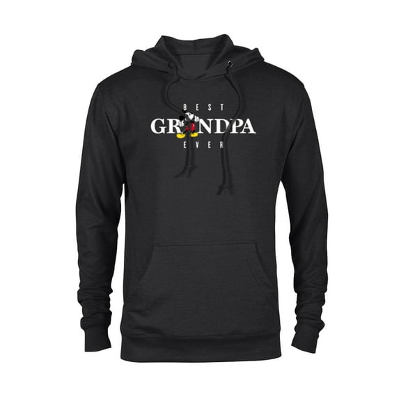 Disney Mickey Mouse Thumbs Up Best Grandpa Ever Father’s Day - Pullover Hoodie for Adults - Customized-Black