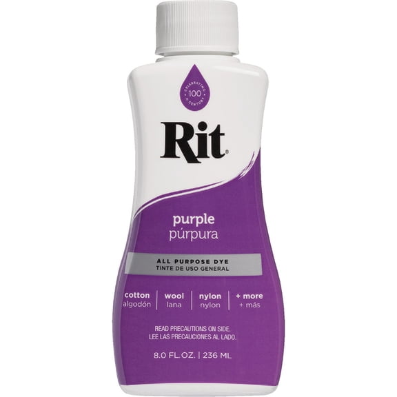 Rit All Purpose Liquid Dye 236ml - Purple