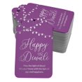 thumbnail image 1 of Inkdotpot Real Silver Foil Happy Diwali Tags Favor Hang Paper Tags 100 Pack, 1 of 6
