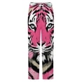 thumbnail image 5 of Pink Tiger Stylish Fierce Art Print Winter Female Pants Flannel High Waist Women Pants Lady Warm Straight Leg Plush Trousers, 5 of 7