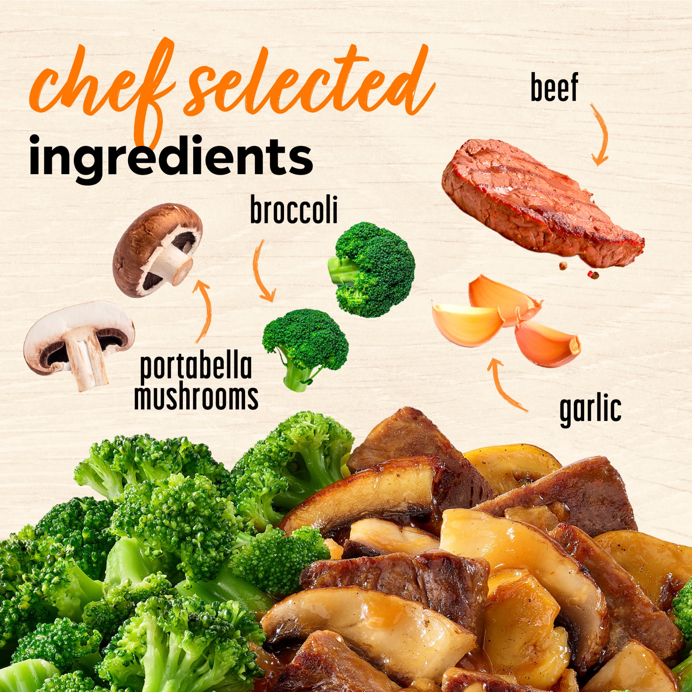 Lean Cuisine Steak Portabella Microwave Meals for Lunch or Dinner, 7.5 oz (Frozen)