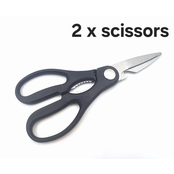 2 X Kitchen Scissors (Two Pairs)