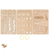 LOLIPPYY Diy Wooden Trick Catapult Educational Plaything for Teenagers 1 Set